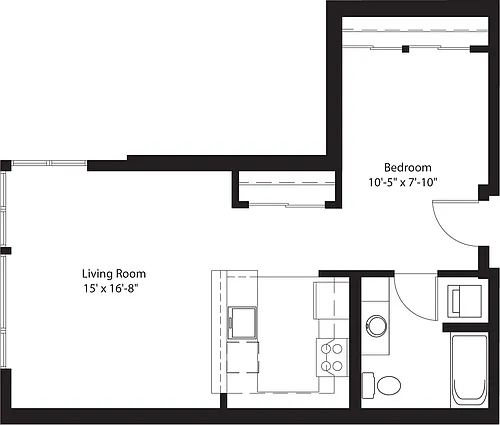 Floor plan Studio I