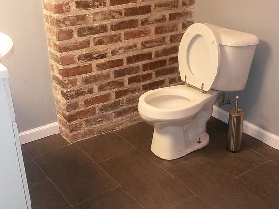 Basement bathroom