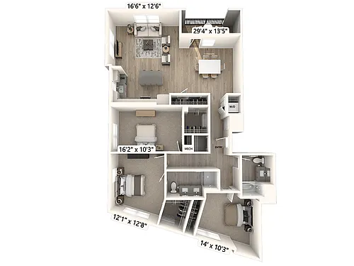 Floor plan C8