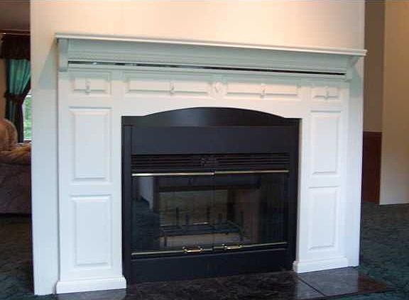 See Through Fireplace