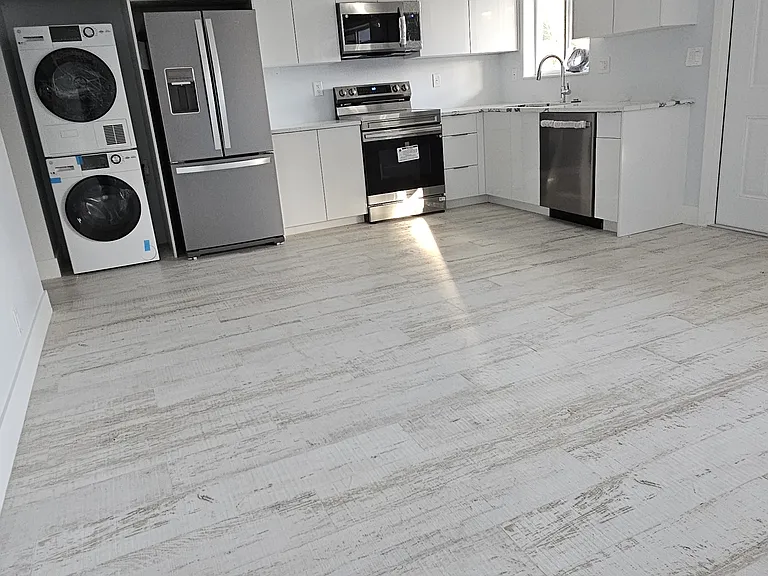 2 bedroom apartments enjoy super big refrigerators.