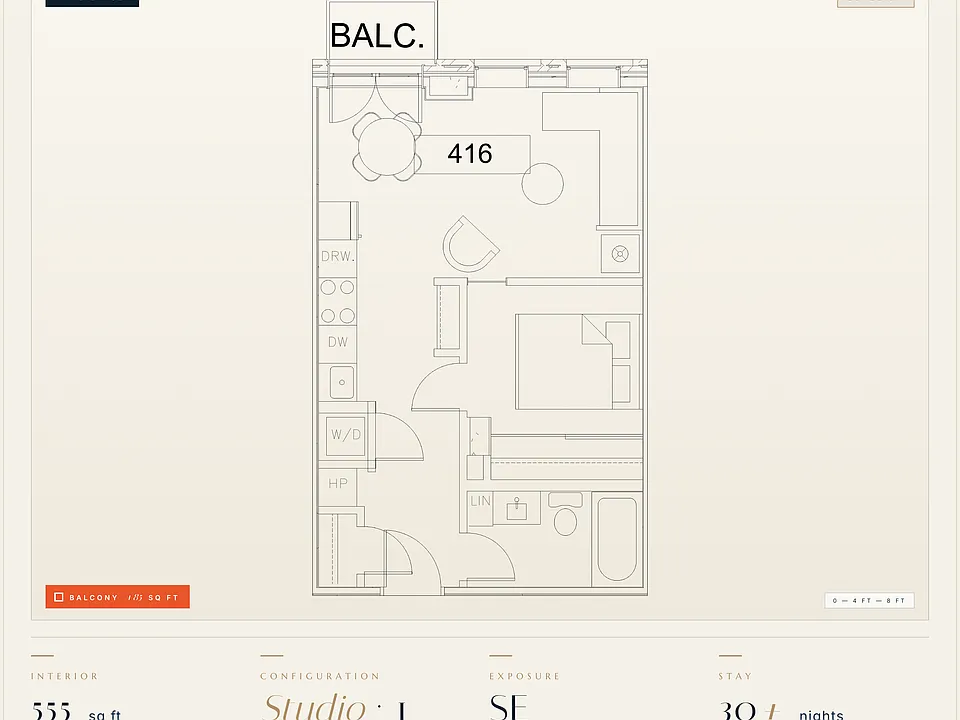 16 Kings Wharf Pl #416