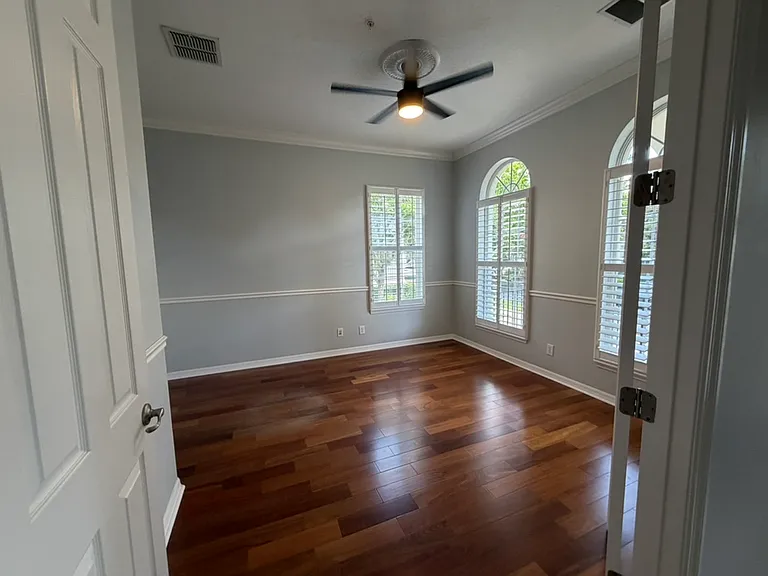 View of den from the hallway