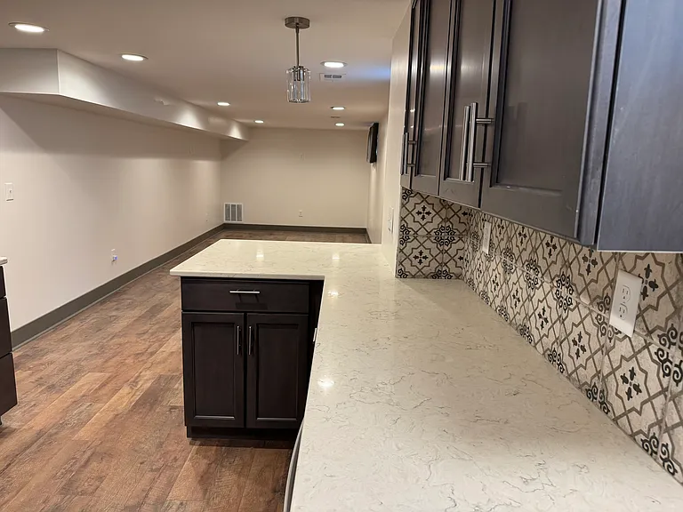 basement kitchen
