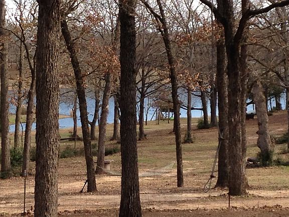 View of the lake from deck