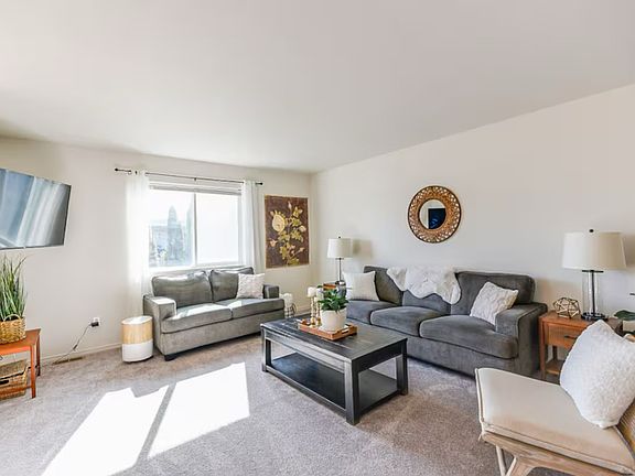 View of living room from front entrance