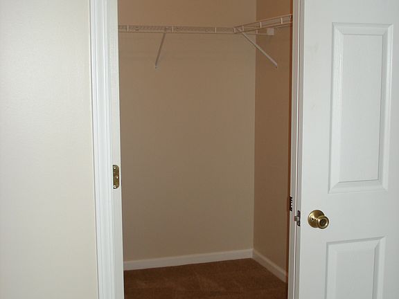 View into walk-in closet