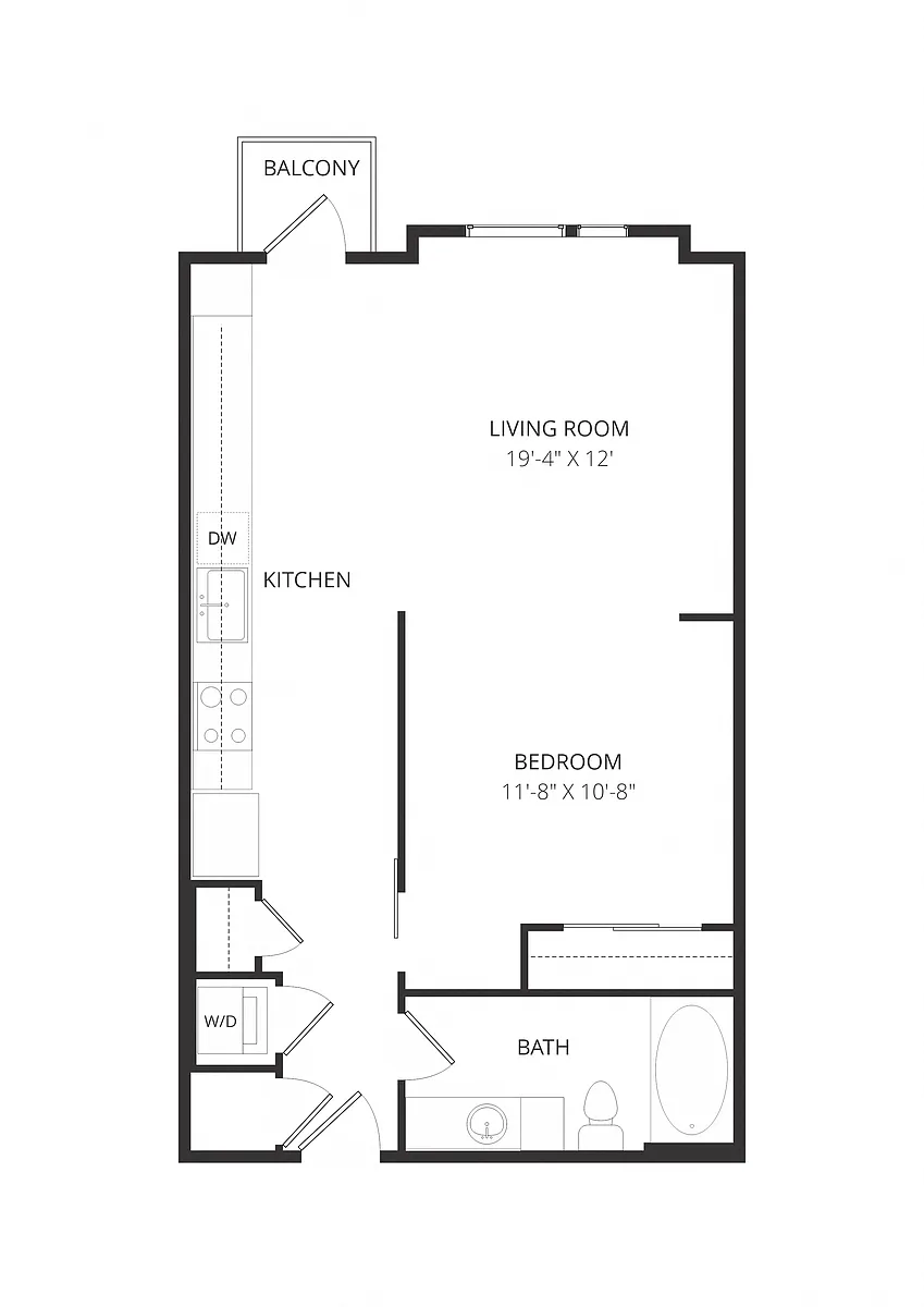Floor plan Building V VA2