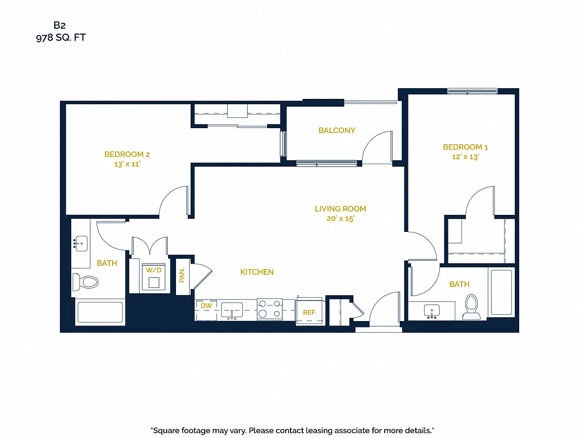 Floor plan B2