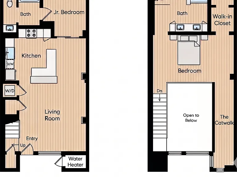 1,244 sq ft.