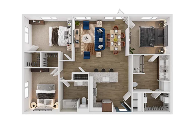 Floor plan C1