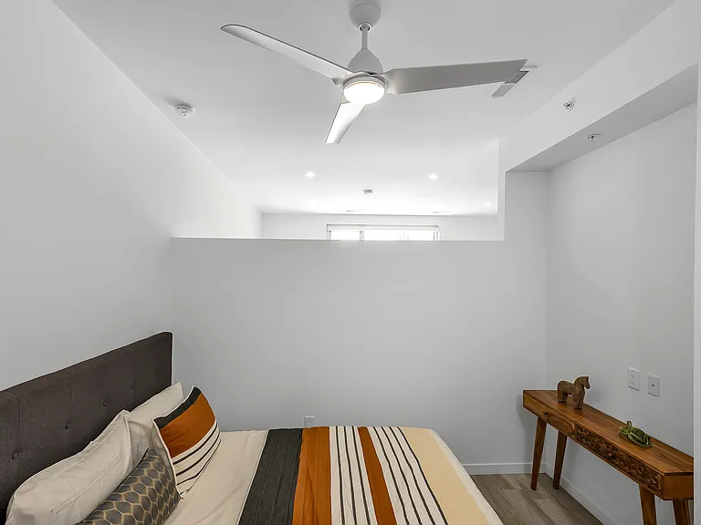 bedroom at The Blonde