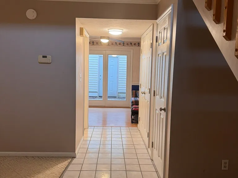 Hallway leading to the kitchen