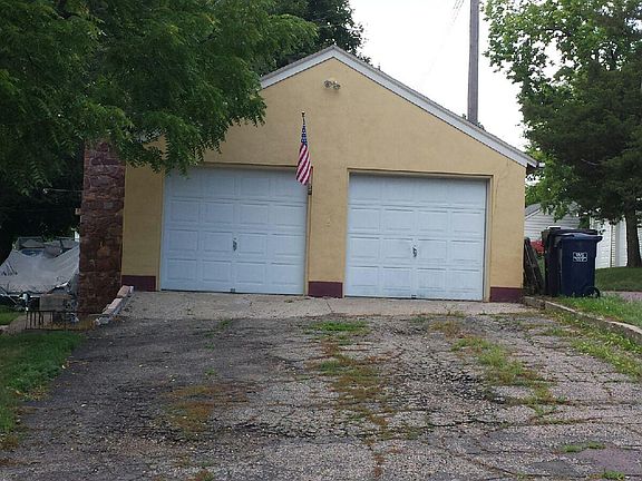 exterior view, garage