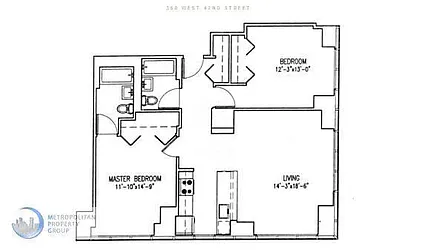 Rented by Metropolitan Property Group