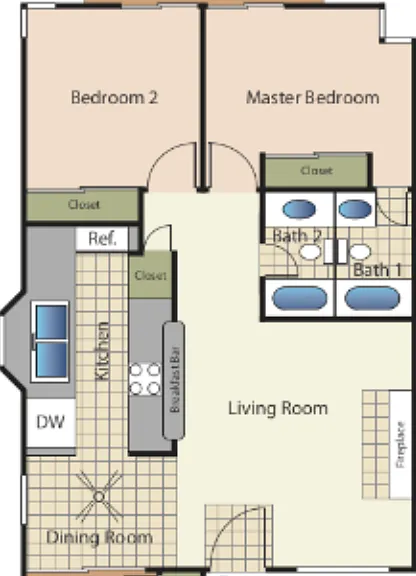 Allure Floorplan Diagram