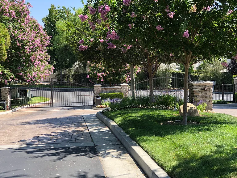 Entry gates to Renaissance