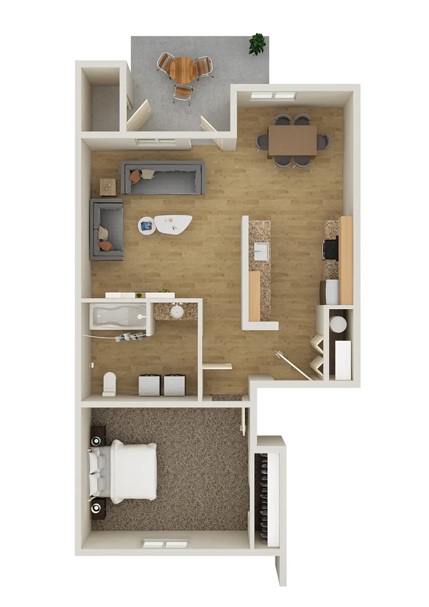 Floor plan Canvasback