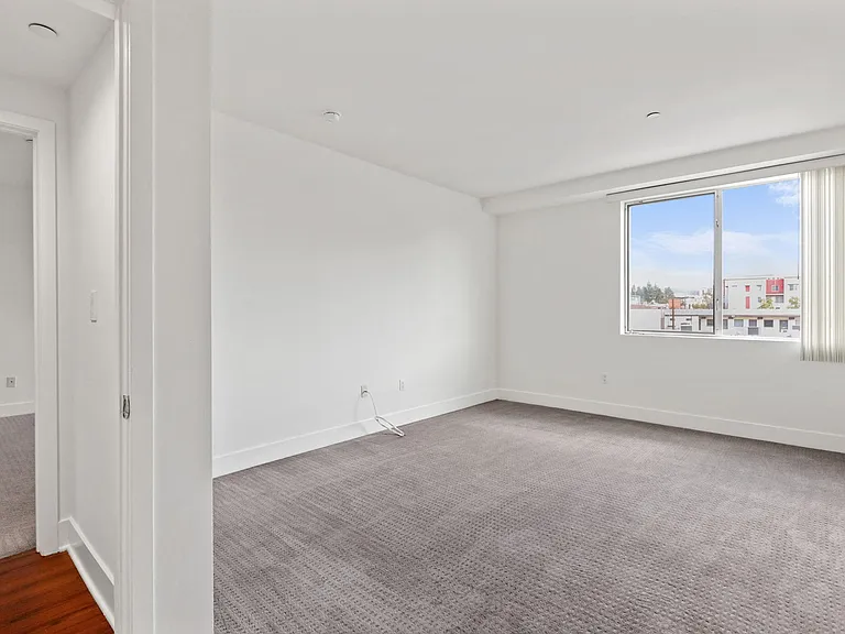 Bedroom with Large-Size Windows