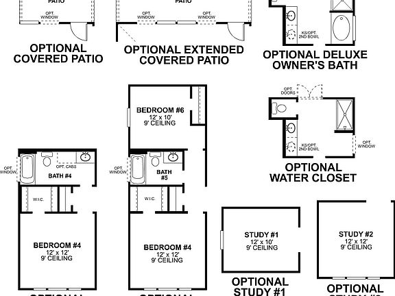 Livingston First Floor Options