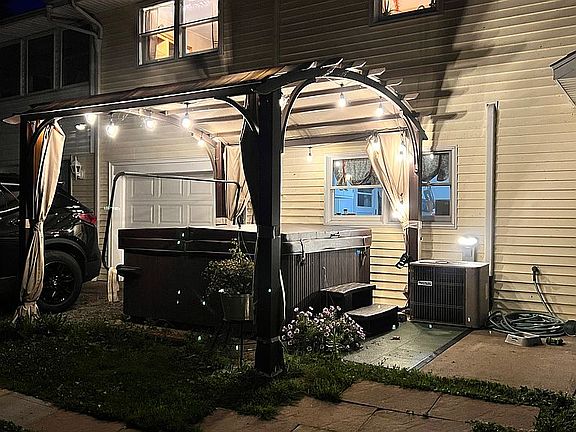 Rear patio 