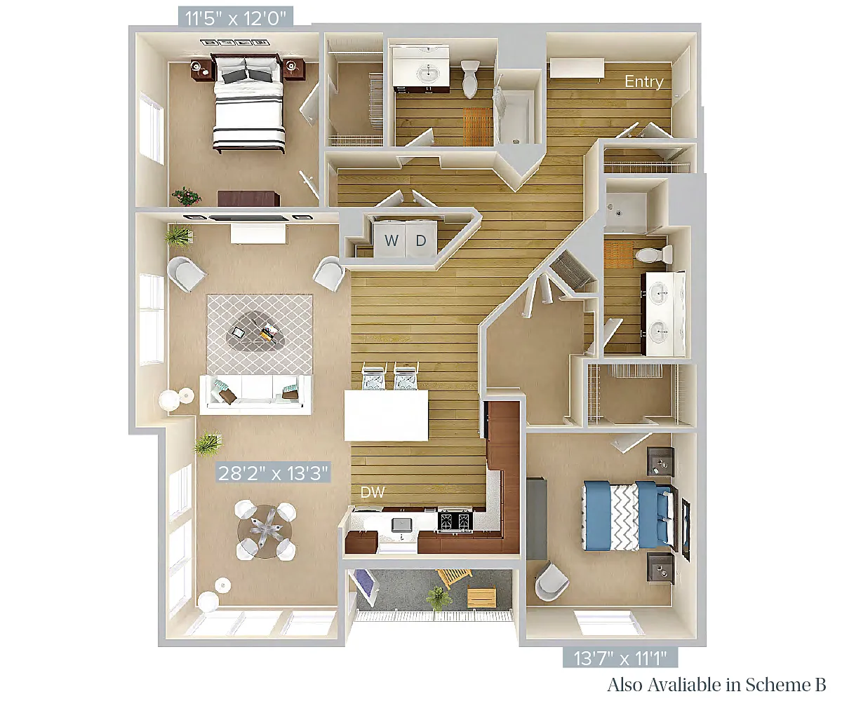 Floor plan B8-1462