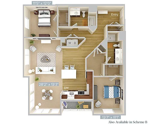 Floor plan B8-1462