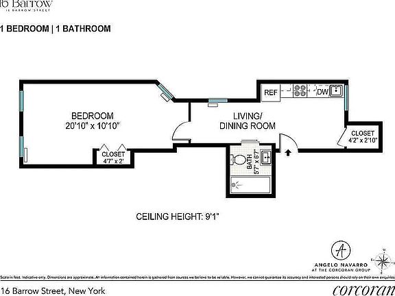2nd image of 16 Barrow St #5B