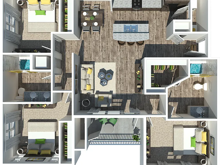 Smart Living at Cypress Creek Apartment Homes — Photo 30