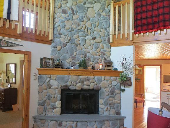 Massive 2 story fireplace