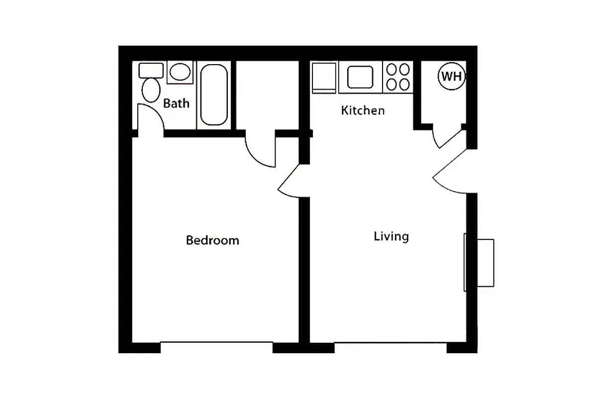 Floor plan Furnished Unit