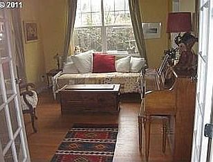 downstairs front room with french doors 
