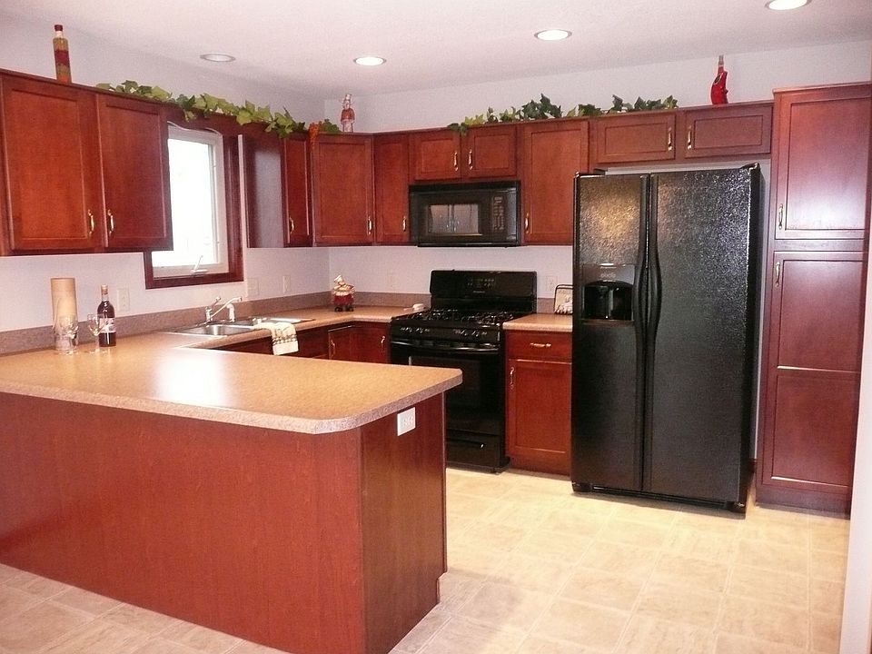 Beautiful cherry kitchen