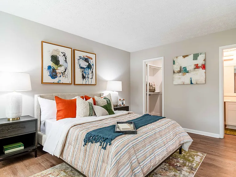 Newly Renovated Primary Bedroom with Ensuite Bathroom & Walk-In Closet