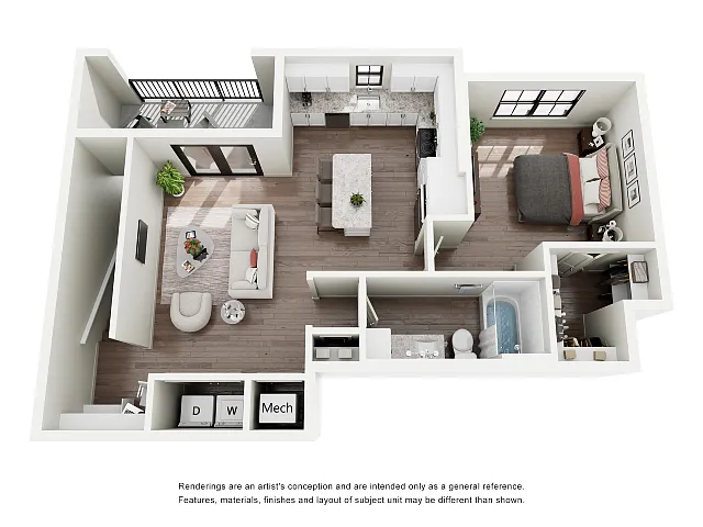 Floor plan B2A