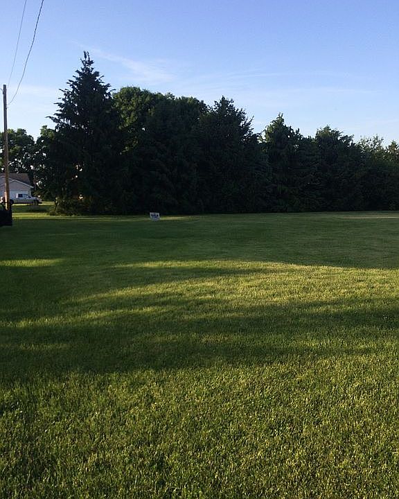 Looking north from corner