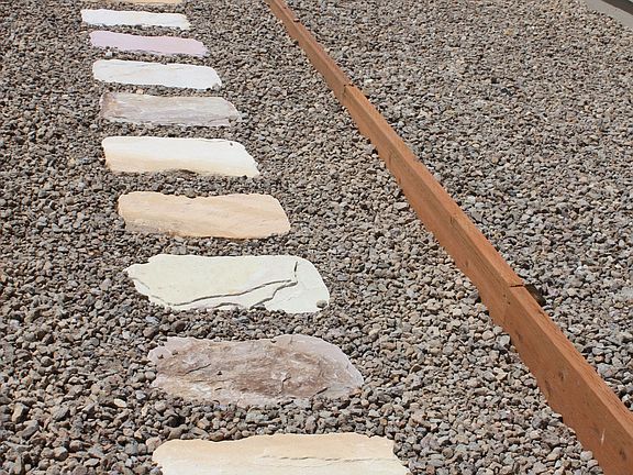 New stepping stone walkways