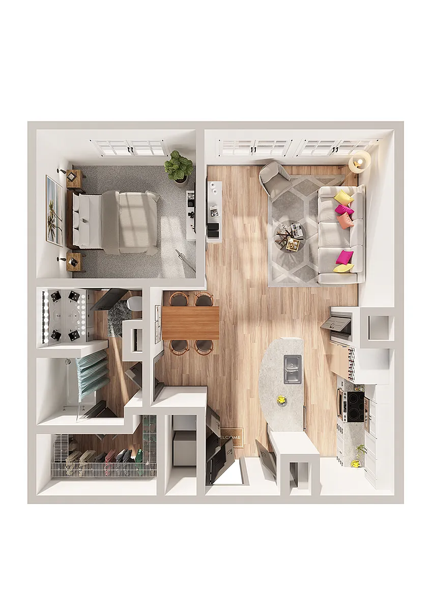Floor plan A1S