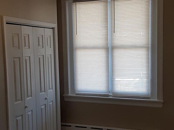 Master bedroom double bifold closet