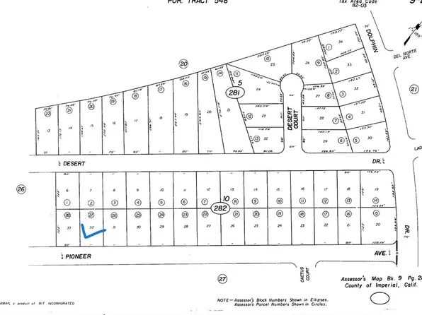 2637 Pioneer Ave Lot 32, Thermal, CA 92274