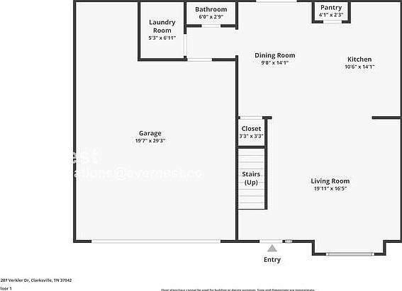 3rd image of 1207 Verkler Dr