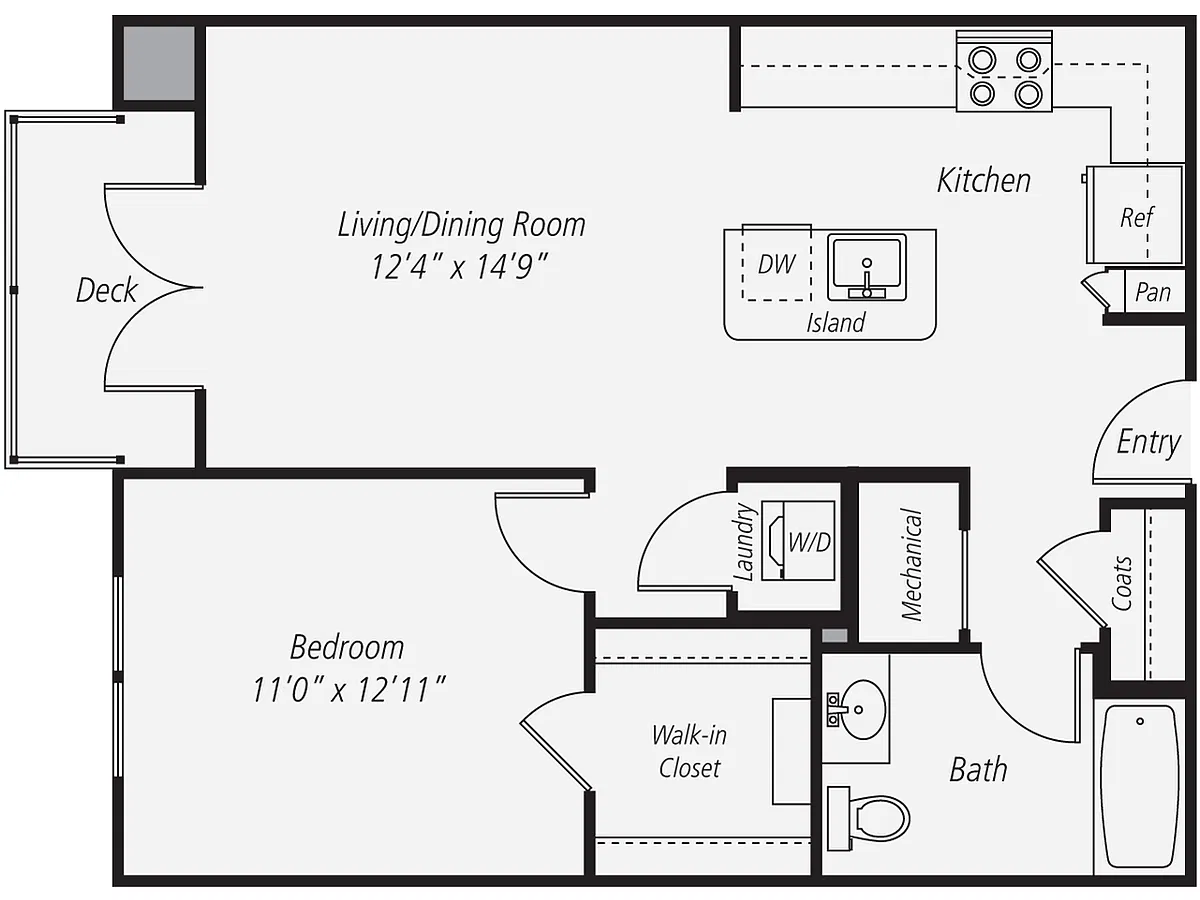 Floor plan A1-745