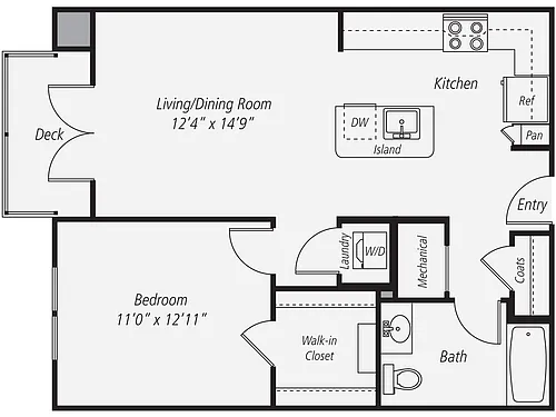 Floor plan A1-745