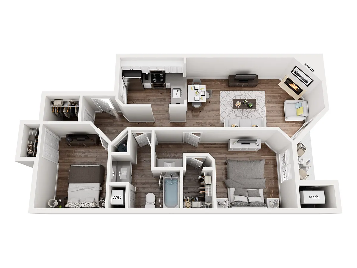 Floor plan Lexington Lower