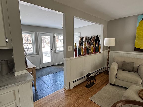 Mudroom looking into kitchen