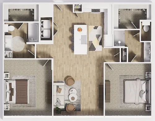 Floor plan B6