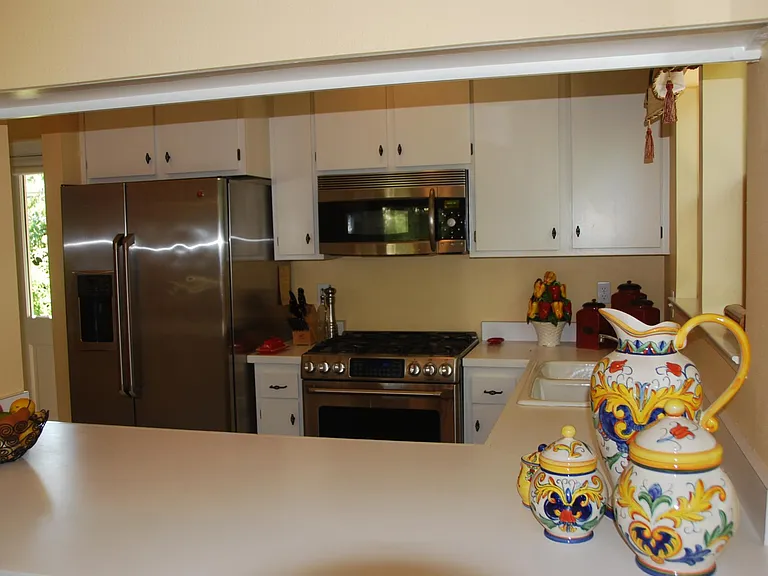 Open kitchen from Dining area
