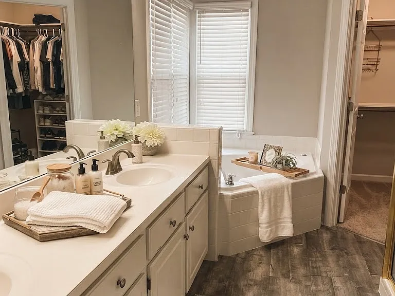 Master Bathroom-Virtually Staged