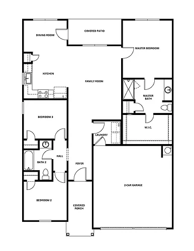 Floor plan Encino