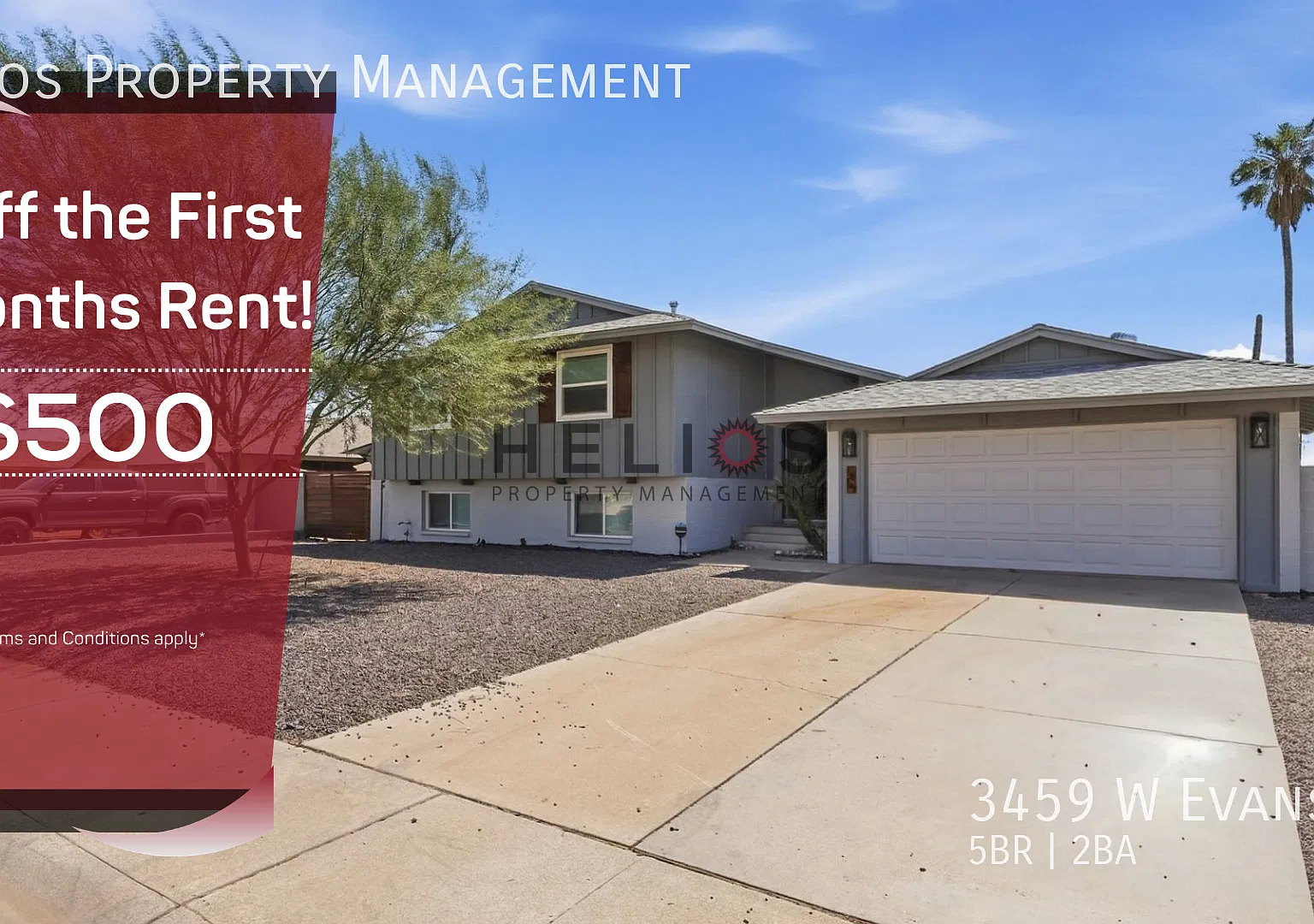 5-Bedroom Phoenix Home with Sparkling Pool — Photo 1